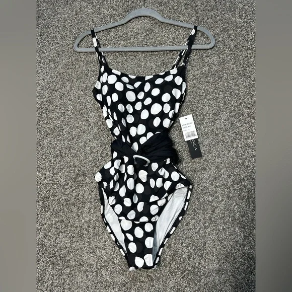 NWT La Blanca Standard Lingerie One Piece Swimsuit Size 6 - Picture 3 of 7